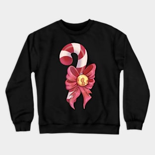 Candy cane sticker Crewneck Sweatshirt